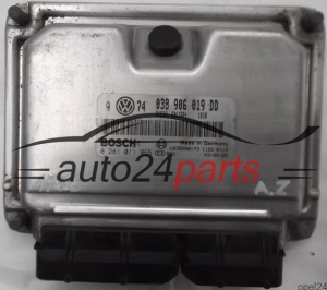 CALCULATEUR MOTEUR VW VOLKSWAGEN GOLF BORA 1.9 TDI ATD 038906019DD, 038 906 019 DD, BOSCH 0 281 011 065, 0281011065, DIESEL EDC15P+ 1518, 1039S00173