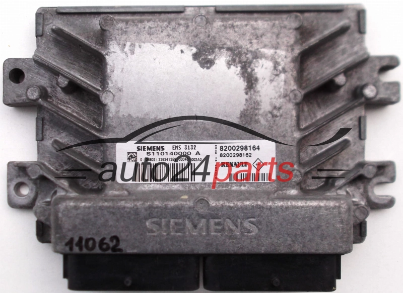 ECU ENGINE CONTROLLER RENAULT CLIO 1.4, SIEMENS S110140000 A