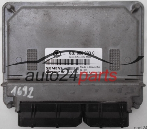 CALCULATEUR MOTEUR SKODA FABIA 1.2 03D906033C, 03D 906 033 C, SIEMENS 5WP40292 02, BENZIN SIMOS 3PG 1509 