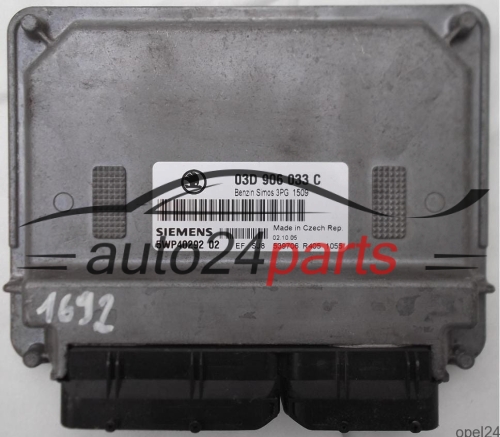 calculateur moteur pour skoda fabia 1.2