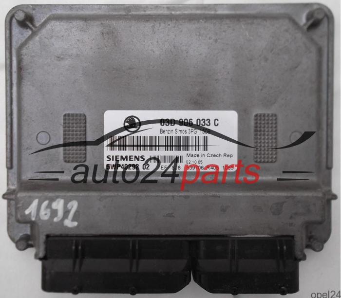 calculateur moteur pour skoda fabia 1.2