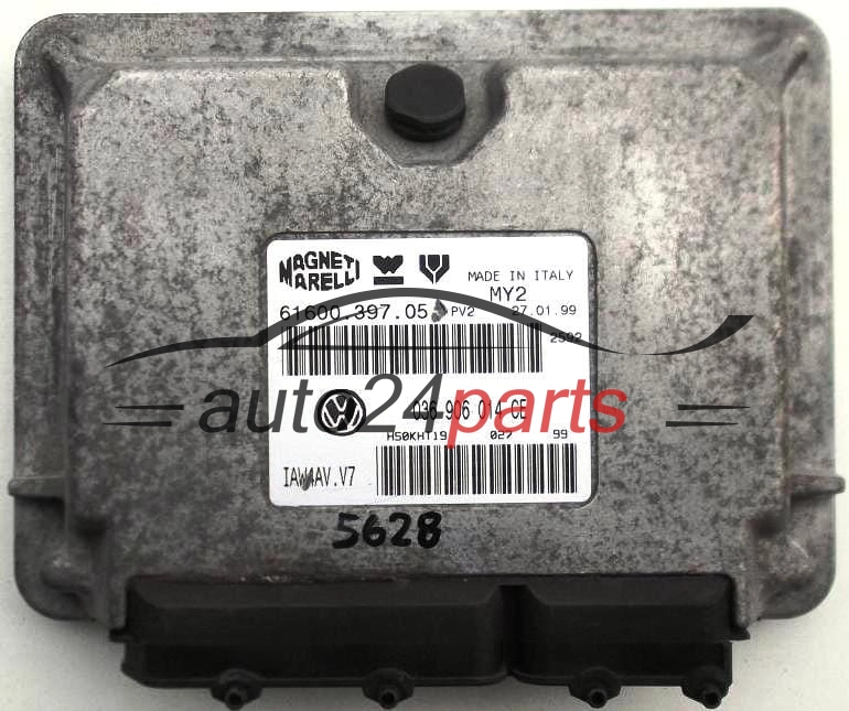 CENTRALINA DO MOTORE VW VOLKSWAGEN LUPO POLO 1.4 IAW4AV.V7, IAW4AVV7, 036906014CE, 036 906 014 CE, 6160039705, 61600.397.05