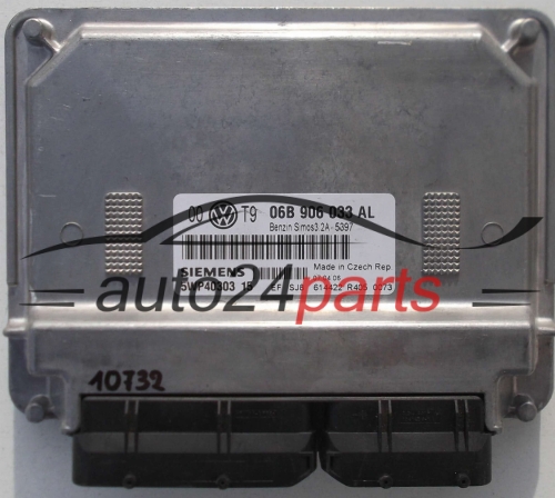 ΜΟΝΑΔΑ ΕΛΕΓΧΟΥ ΚΙΝΗΤΗΡΑ VW VOLKSWAGEN GOLF SKODA 1.6 06B 906 033 AL, 06B906033AL, SIEMENS 5WP40303 15, 5WP4030315