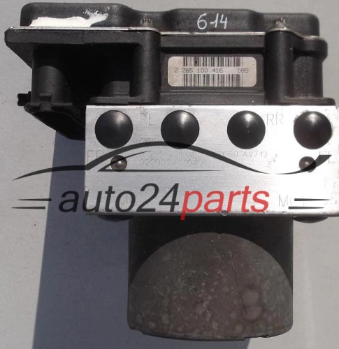 ABS POMPA I STEROWNIK NISSAN PRIMERA BOSCH 0 265 231 317, 0265231317, 47660 AV712, 47660AV712, 0 265 800 308, 0265800308