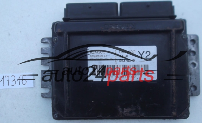 MOTORSTEUERGERÄT ECU STEUERGERÄT DEAWOO TACUMA 1.6 KEMSCO S010016030 E1 S010016030E1, 96378049 1AEK Y2