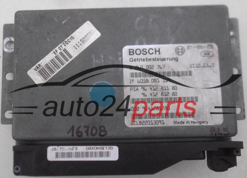 CENTRALINA CALCOLATORE SCATOLA DEL CAMBIO CITROEN C5 2.2 HDI BOSCH 0 260 002 767