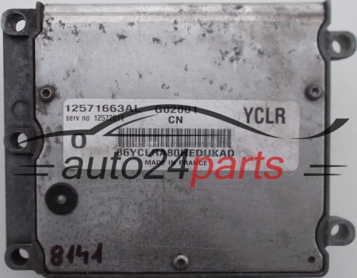 CENTRALINA DO MOTORE OPEL VECTRA C Delphi Delco 12571663AL, 12572011, YCLR