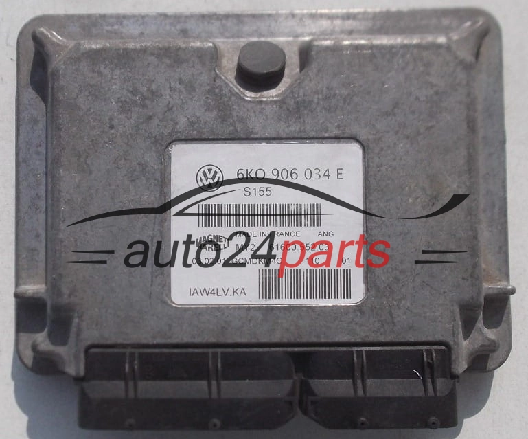 Μονάδα Ελέγχου Κινητήρα VOLKSWAGEN SEAT 1.6 MAGNETI MARELLI IAW 4LV.KA,  6K0 906 034 E