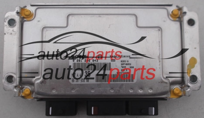 Μονάδα Ελέγχου Κινητήρα PEUGEOT 307 1.6 16V BOSCH 0 261 206 943, 0261206943, 96 387 656 80 i d05, 9638765680id05, 9638765680