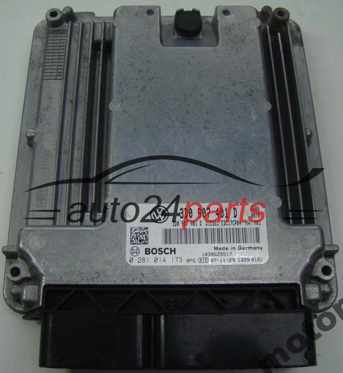 Μονάδα Ελέγχου Κινητήρα VW VOLKSWAGEN PHEATON 3.0 TDI BOSCH 0 281 014 173