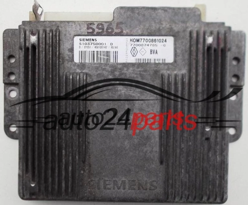 RENAULT LAGUNA 2.0 8V S103750001 D, HOM7700861024, 7700874785