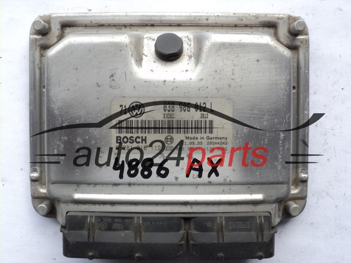 calculateur moteur pour vw volkswagen golf, bora 1.9 tdi