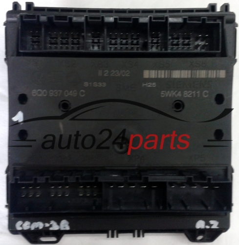 CENTRALITA DE CONFORT 6Q0937049C, 6Q0 937 049 C, SIEMENS 5WK4 8211 C, 5WK48211C SKODA FABIA VW POLO