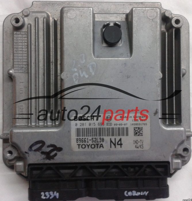 ΜΟΝΑΔΑ ΕΛΕΓΧΟΥ ΚΙΝΗΤΗΡΑ TOYOTA YARIS 1.4 D4D 1ND-TV 89661-52L30 N4