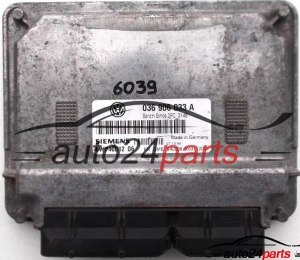 MOTORSTEUERGERÄT ECU STEUERGERAT VW VOLKSWAGEN POLO 1.6 GTI ARC 036906033A, 036 906 033 A, SIEMENS 5WP40012 06 