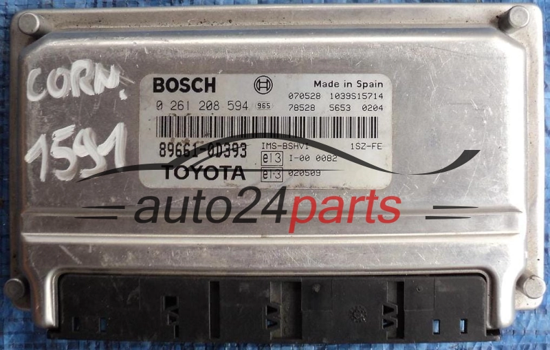 ΜΟΝΑΔΑ ΕΛΕΓΧΟΥ ΚΙΝΗΤΗΡΑ TOYOTA YARIS 1.0 89661-0D393 1SZ-FE