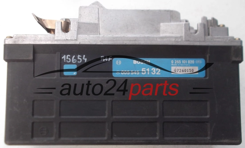ABS STEROWNIK MERCEDES W124 W126 BOSCH 0265101020, 0 265 101 020, 0055455132, 005 545 51 32