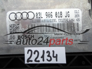 KOMPUTER STEROWNIK SILNIKA AUDI A4 A5 2.0 TDI BOSCH 0 281 018 128, 0281018128, 03L 906 018 JG, 03L906018JG, EDC17C46 
