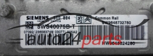 Μονάδα Ελέγχου Κινητήρα CITROEN PEUGEOT 1.4 HDI 5WS40075B-T, 5WS40075BT, SW9648732780, HW9648624280, SID 804 
