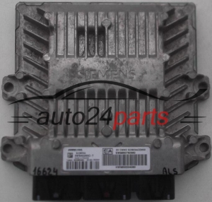 CENTRALINA DO MOTORE PEUGEOT 407, CITROEN C4 2.0 HDI, SIEMENS VDO 5WS40265C-T