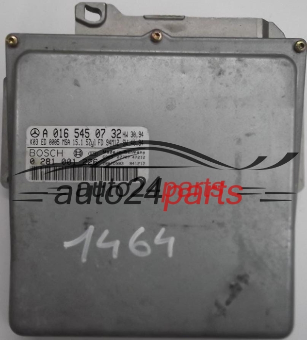 MERCEDES W202 C-KLASA C 250 A0165450732, A 016 545 07 32, BOSCH 0281001226, 0 281 001 226