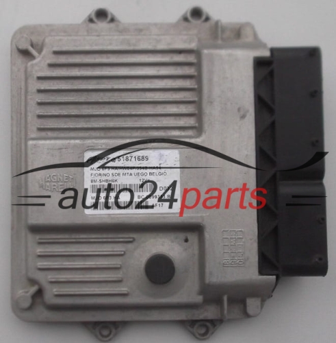 ECU CENTRALITA DE MOTOR  FIAT 1.3 MULTIJET MAGNETI MARELLI MJD 6F3.HA,  FPT 51871689, BC.0099353.B