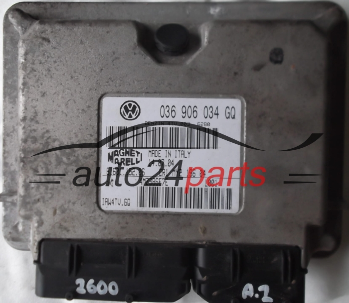 KOMPUTER STEROWNIK SILNIKA VW VOLKSWAGEN POLO 1.4 BKY 036906034GQ