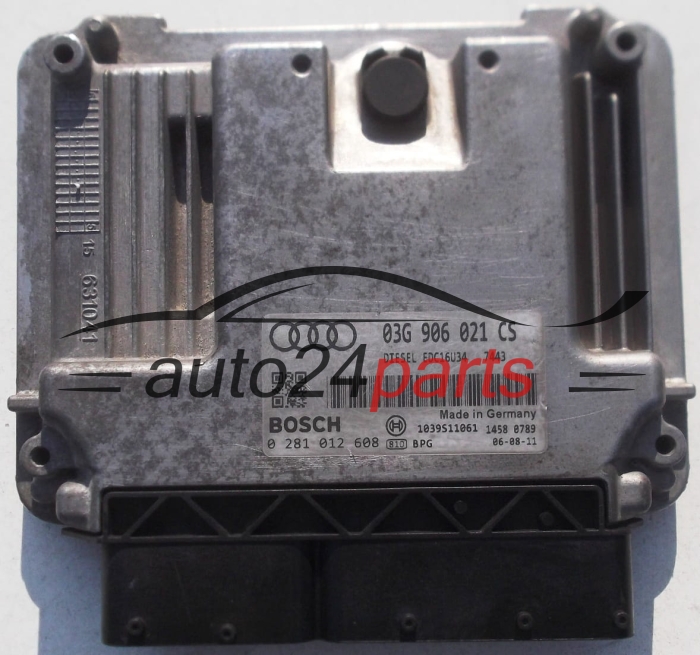  ECU CENTRALITA DE MOTOR AUDI A3 1.9 TDI BOSCH 0281012608