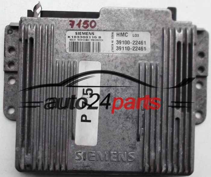 HYUNDAI ACCENT 1.5 K103300115 B, 39100-22461, 3910022461, 39110-22461, 3911022461