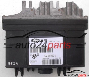 ECU ENGINE CONTROLLER VW VOLKSWAGEN GOLF III POLO, SEAT 1.6, 032 906 030 G, 032906030G, 61600.256.04, 6160025604, IAW1AV.V1, IAW1AVV1 