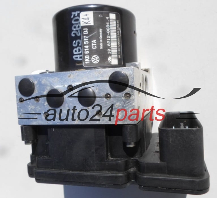 ABS PUMPE BLOCK HYDRAULIKPUMPE STEUERGERÄT AUDI VW VOLKSWAGEN SEAT SKODA 1K0614517DJ, 1K0 614 517 DJ, 10.0212-0684.4, 10021206844, 1K0907379BJ