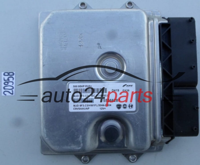 Μονάδα Ελέγχου Κινητήρα FIAT 500 NEMO MJD 8F3.C3, MJD8F3C3, 55266287 