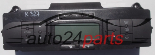 Climatronic air heating control unit with display SEAT LEON HELLA 5HB 008 876-20, 1P0 907 044