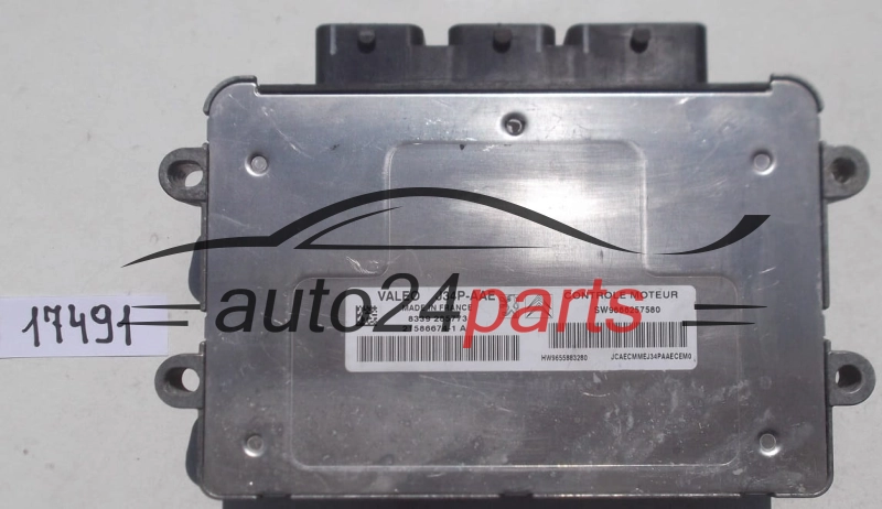 CENTRALINA MOTORE CITROEN PEUGEOT VALEO J34P-AAE 21586674-1 A