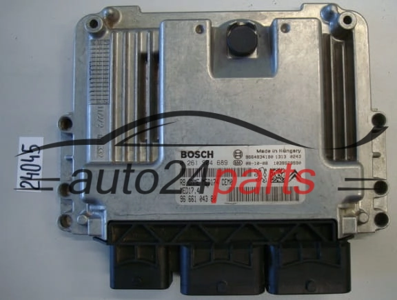 CITROEN PEUGEOT BOSCH 0 261 S04 689, 0261S04689, 9666104380, MED17.4