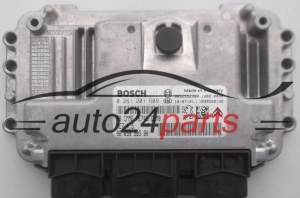 CENTRALINA MOTORE CITROEN C4 1.6 BOSCH 0 261 201 609, 0261201609, 96 659 585 80, 9665958580, 9652552380, ME7.4.5 
