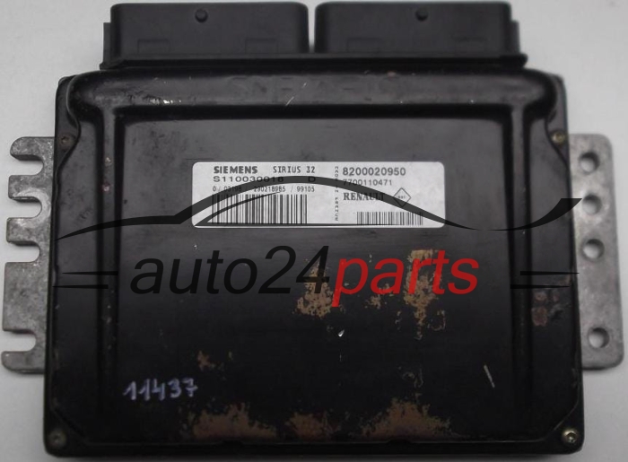 Μονάδα Ελέγχου Κινητήρα RENAULT MEGANE SIEMENS S110030018 D, S110030018D, 8200020950, 7700110471
