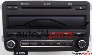 RADIO CD MP3 SKODA FABIA 5J0 035 161 C / 5J0035161C 