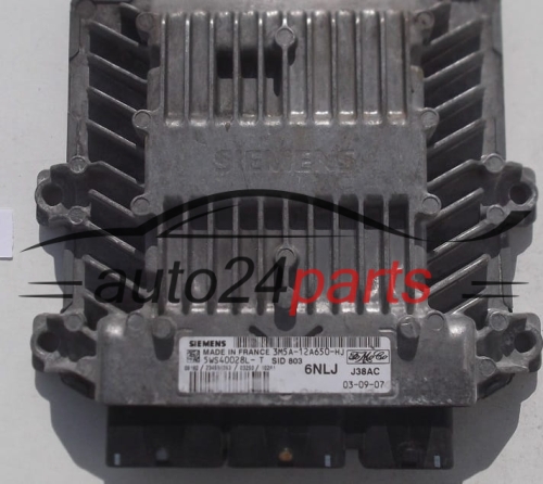 ECU ENGINE CONTROLLER FORD FOCU C-MAX SIEMENS 5WS40028L-T