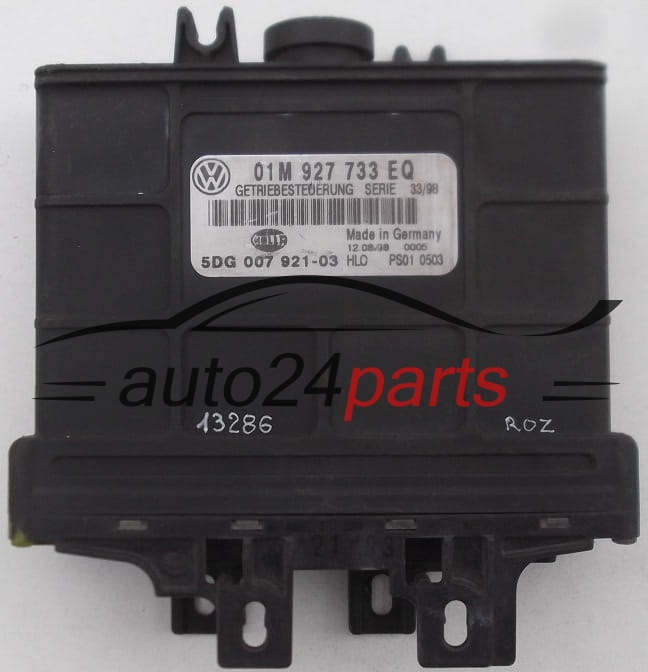 COMPUTADOR CAIXA DE VELOCIDADES AUTOMÁTICA AUDI SKODA VOLKSWAGEN HELLA 5DG 007 921-03, 01M 927 733 EQ