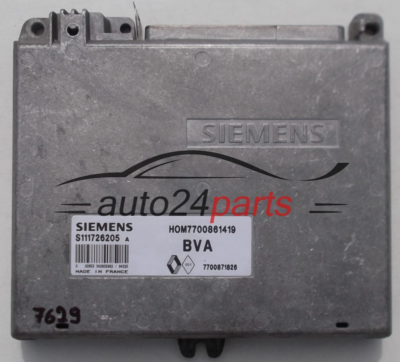 CENTRALINA DO MOTORE RENAULT SIEMENS S111726205 A,  HOM 7700861419