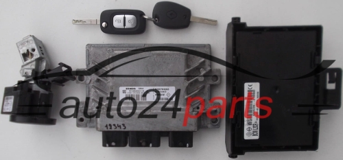KOMPUTER STEROWNIK SILNIKA RENAULT GRAN MODUS TWINGO S120202114 A, S120202114A, 8200783095