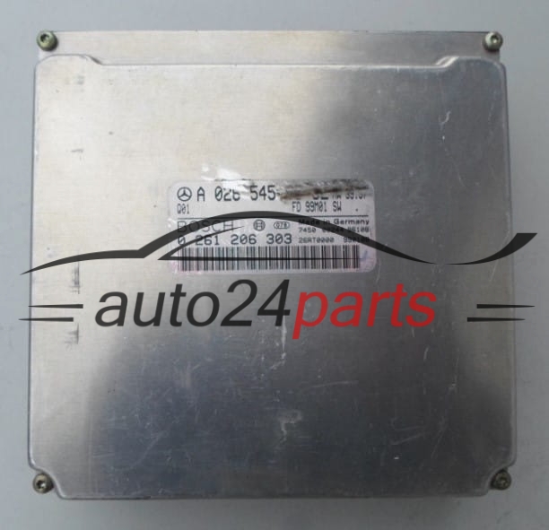 Centralina do motore MERCEDES ML W163 BOSCH 0 261 206 303, A 026 545 69 32