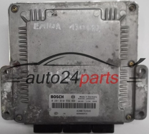 ECU CENTRALITA DE MOTOR RENAULT LAGUNA 1.9 DCI F9Q BOSCH 0281010556, 0 281 010 556, HOM8200153946, HOM 8200153946, 8200095416, 28SA5455 