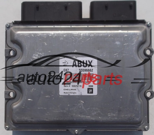 ECU ENGINE CONTROLLER OPEL CHEVROLET GM 55596662 ABUX DELPHI 55579719