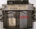 MOTORSTEUERGERÄT ECU STEUERGERÄT PEUGEOT 206 1.4 8V 21647431-0, 9646988680, 9644625680-00, S2000-2A, 84820V02