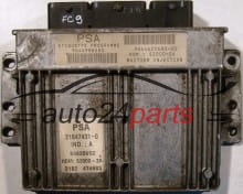 MOTORSTEUERGERÄT ECU STEUERGERÄT PEUGEOT 206 1.4 8V 21647431-0, 9646988680, 9644625680-00, S2000-2A, 84820V02