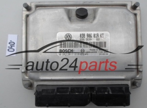 Centralita de motor Seat Ibiza Skoda Fabia 1.9 TDI 038906019KT Bosch 0281011219 Diésel EDC15P+ 5213 1039S02920