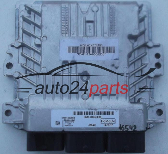 CALCULATEUR MOTEUR FORD FOCUS C-MAX 1.6 TDCI BV61-12A650-EDB, BV6112A650EDB, CONTINENTAL S180133060B, BV61-12A650-EDC, BV6112A650EDC