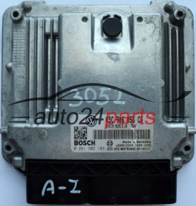 ΜΟΝΑΔΑ ΕΛΕΓΧΟΥ ΚΙΝΗΤΗΡΑ VW VOLKSWAGEN GOLF 1.6 FSI 03C906056CG, 03C 906 056 CG, BOSCH 0261S02183, 0 261 S02 183, BENZIN MED9.5.10 7964, 1039S12228